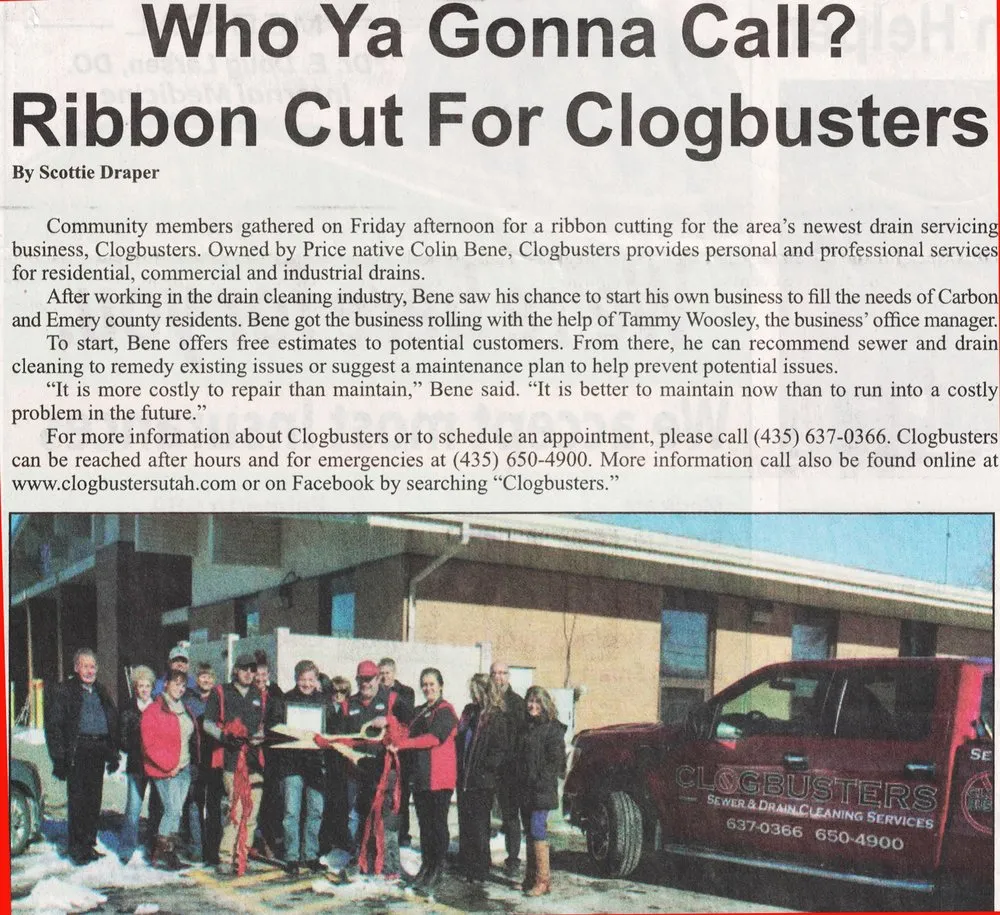 Slide of Clogbusters