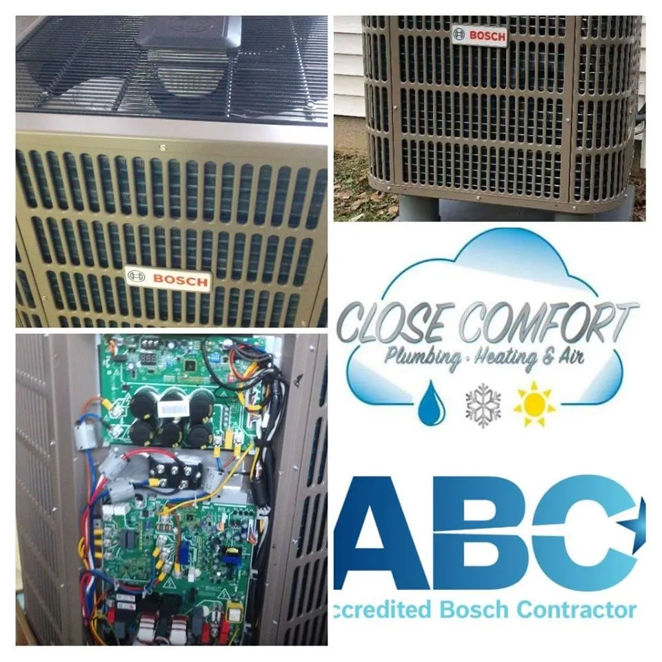 Slide of Close Comfort Plumbing Heating & Air