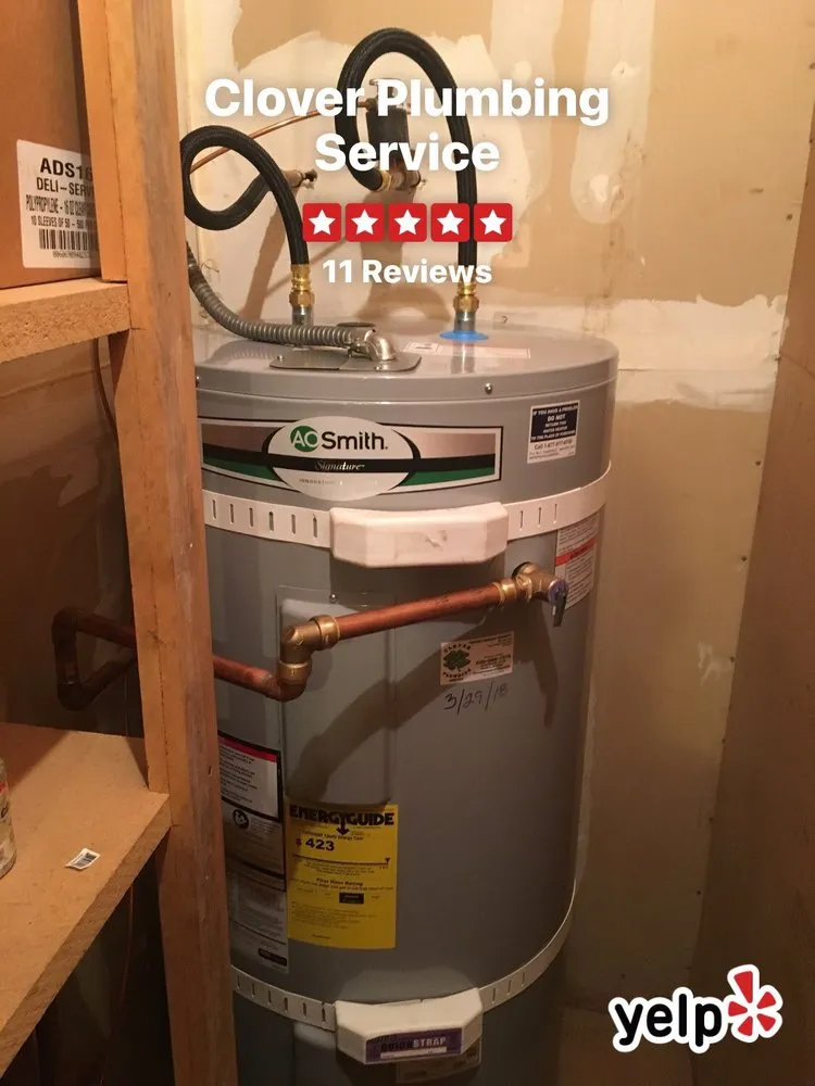 Slide of Clover Plumbing Service