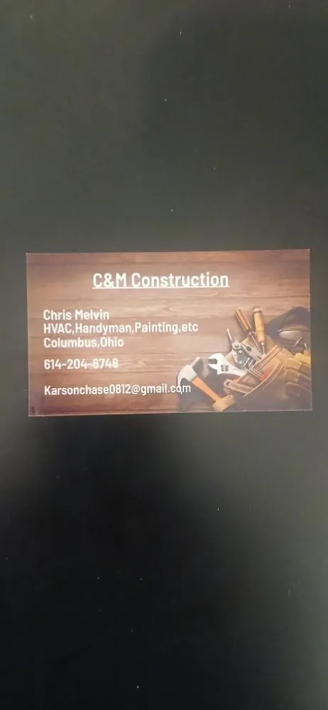 Slide of C&M Construction