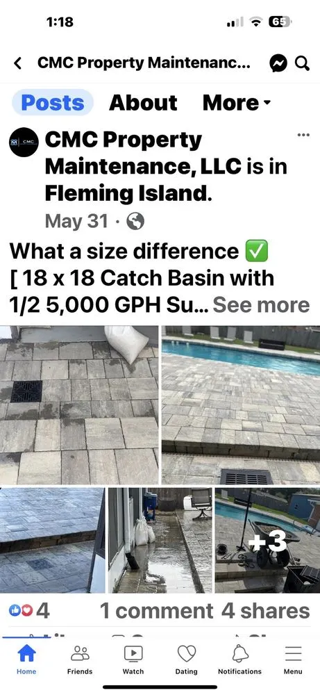 Affordable water heater service in Hilliard, FL by CMC Property Maintenance