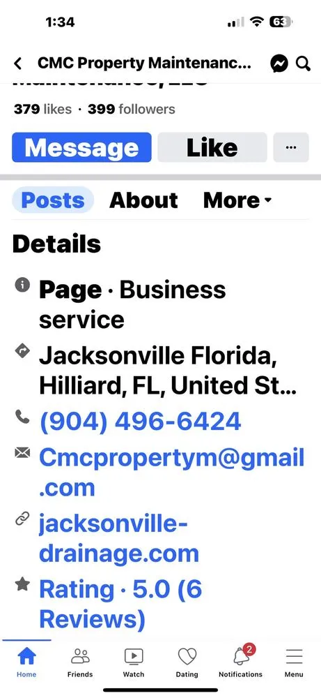 Reliable plumbing repair experts serving Hilliard, FL - CMC Property Maintenance