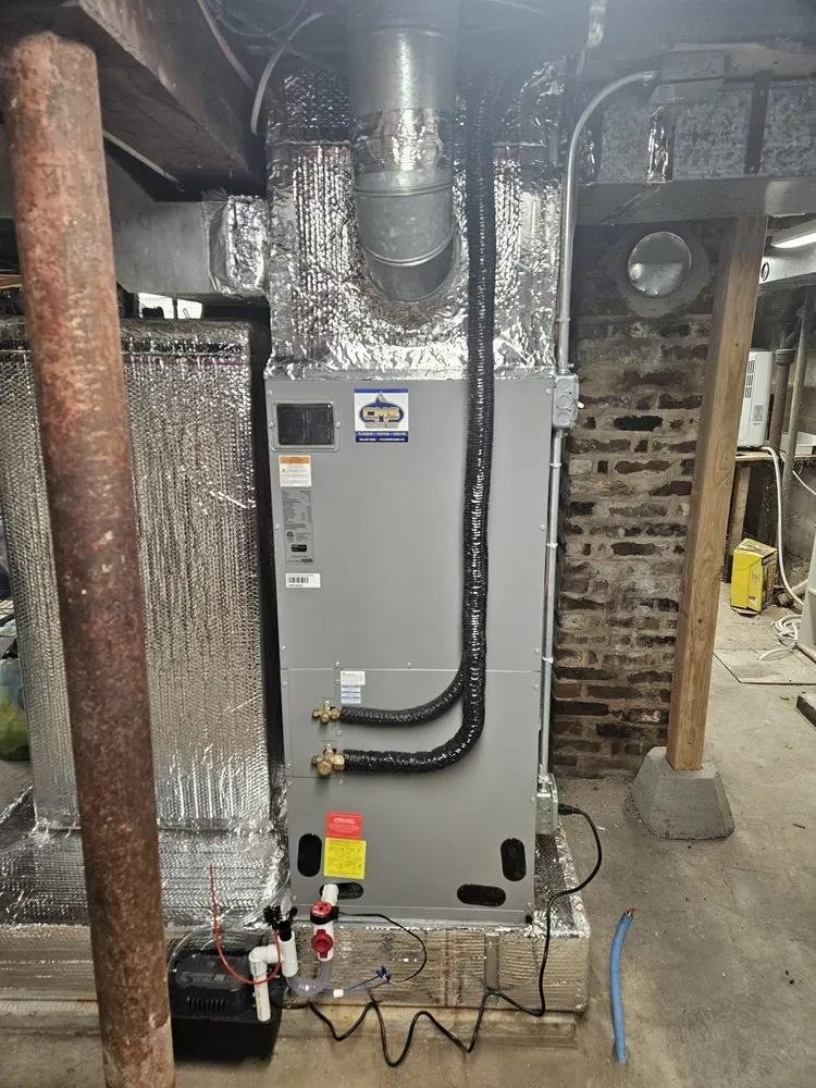 Slide of CMS Plumbing, Heating, and Cooling
