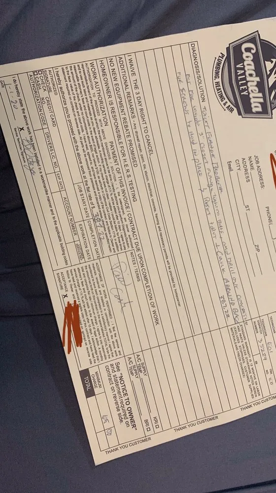 Affordable plumbing repair experts serving Thousand Palms, CA - Coachella Valley Plumbing Heating & Air