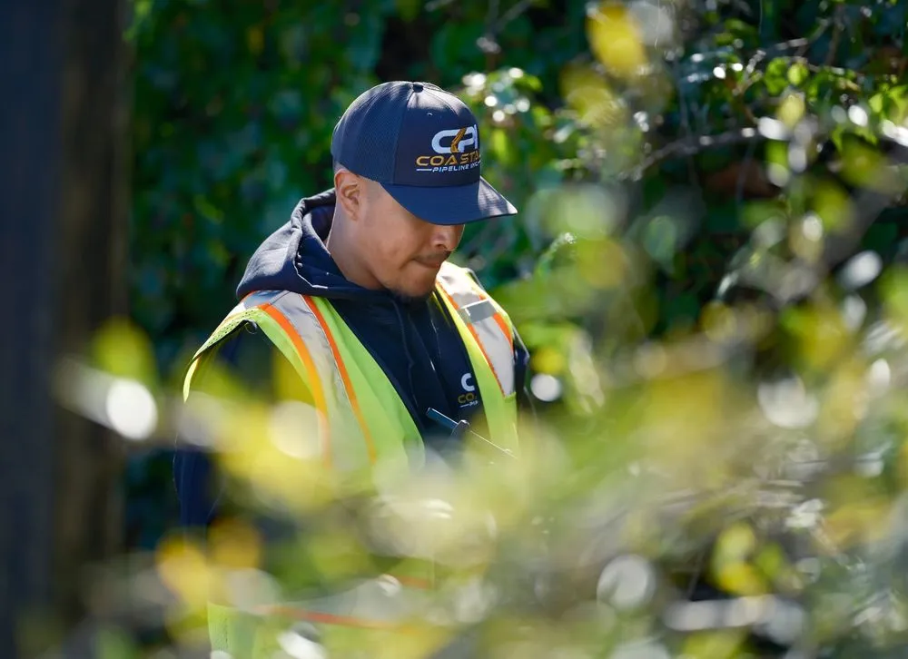 Slide of Coastal Pipeline