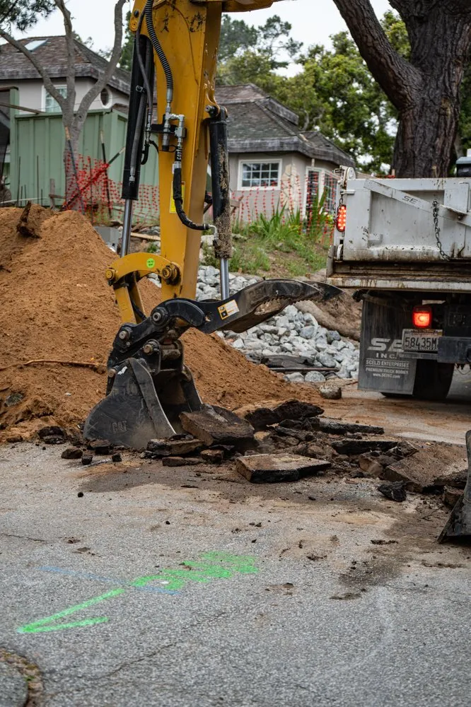 Slide of Coastal Pipeline