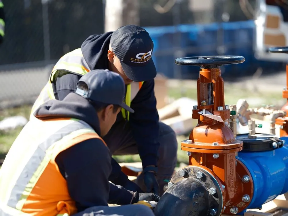Slide of Coastal Pipeline
