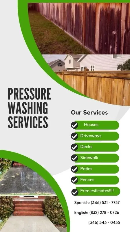 Slide of Coco's Pressure Washing Services
