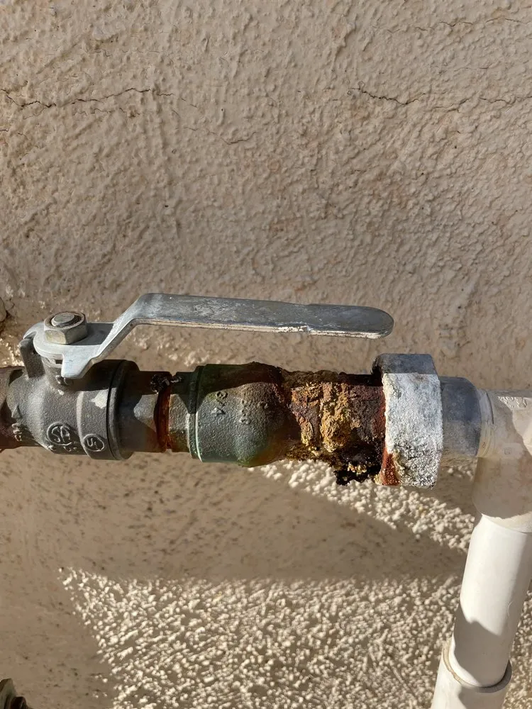 Slide of Code Blue Plumbing