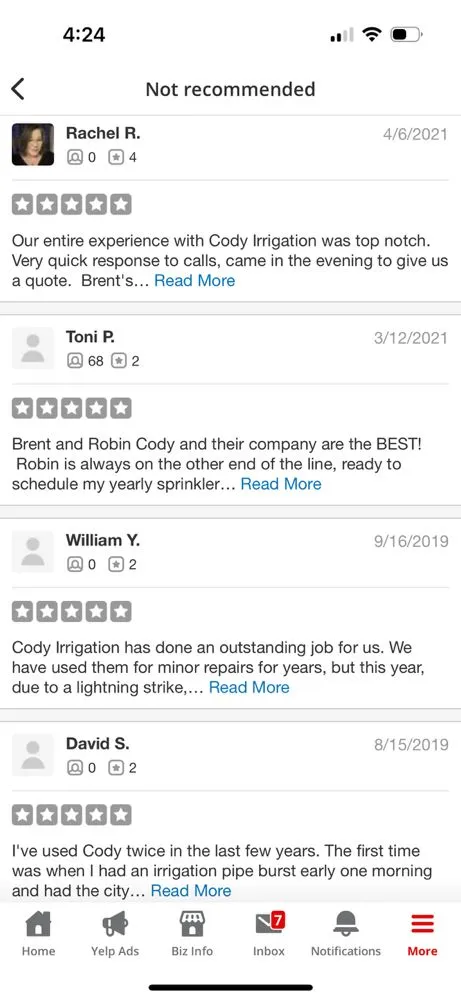 Slide of Cody Irrigation Landscape & Lighting