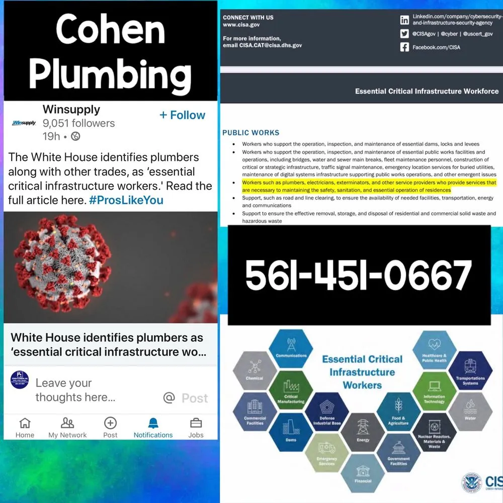Slide of Cohen Plumbing