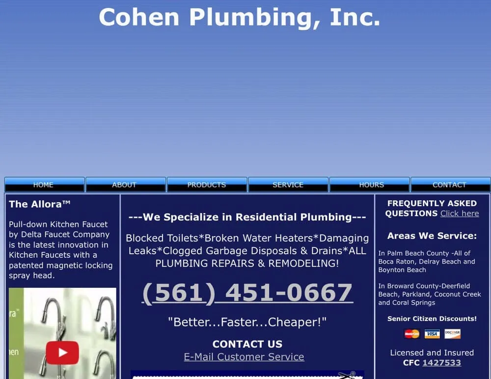 Slide of Cohen Plumbing