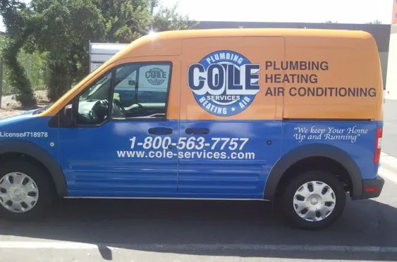 Slide of Cole Services