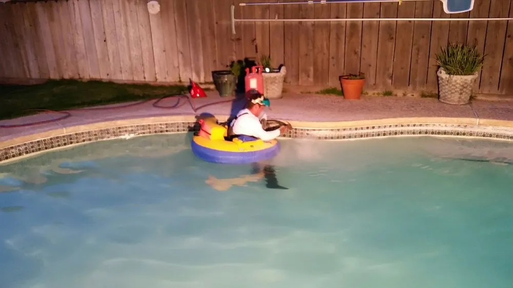 Slide of Cole's Pool Service