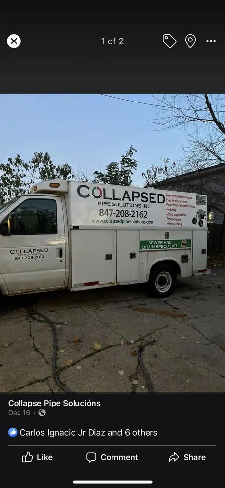 Slide of Collapsed Pipe Solutions