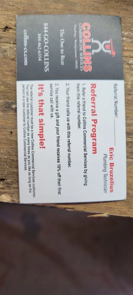 Slide of Collins Commercial Services