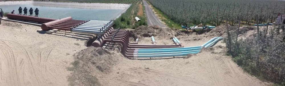 Slide of Columbia Pump Company