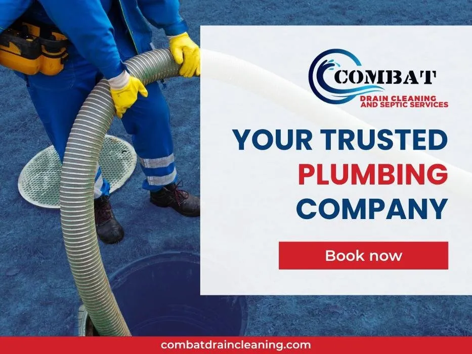Trusted emergency plumbing experts serving Clarksville, TN - Combat Drain Cleaning and Septic Services
