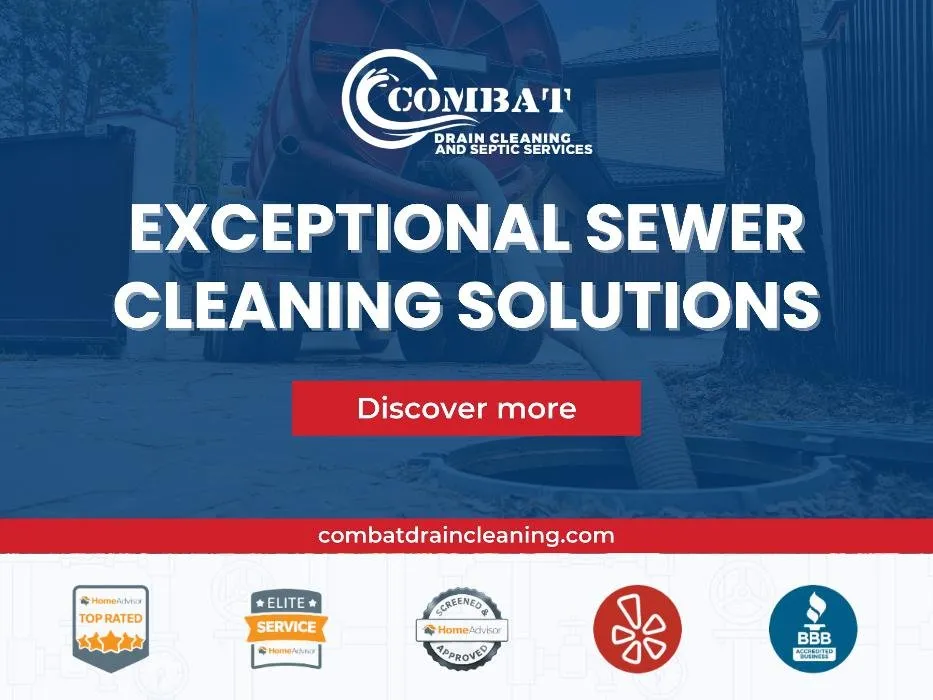 Professional pipe repair for homes in Clarksville, TN by Combat Drain Cleaning and Septic Services