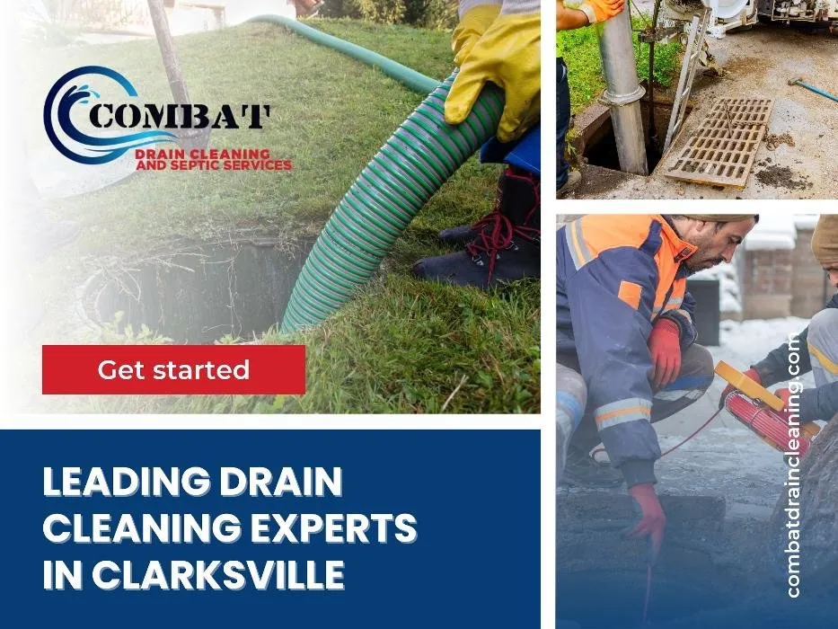 Trusted pipe repair in Clarksville, TN by Combat Drain Cleaning and Septic Services