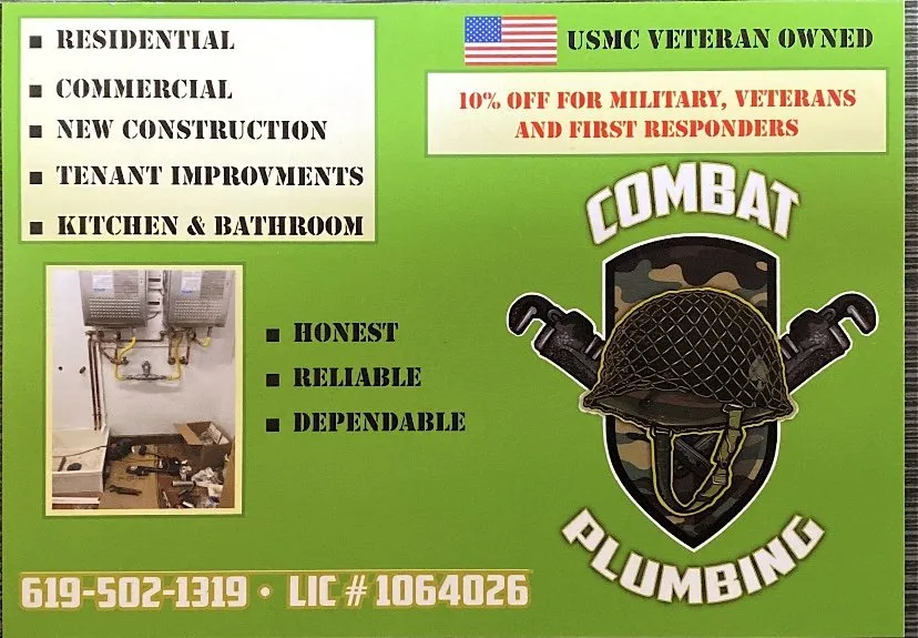 Slide of Combat Plumbing