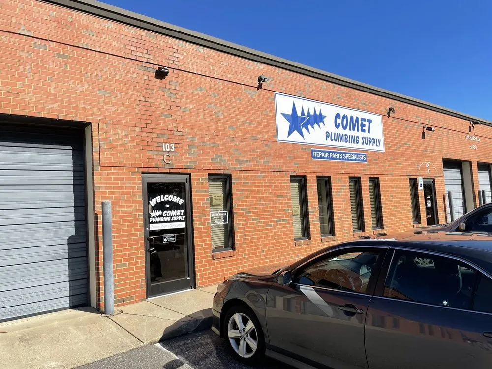 Slide of Comet Plumbing Supply