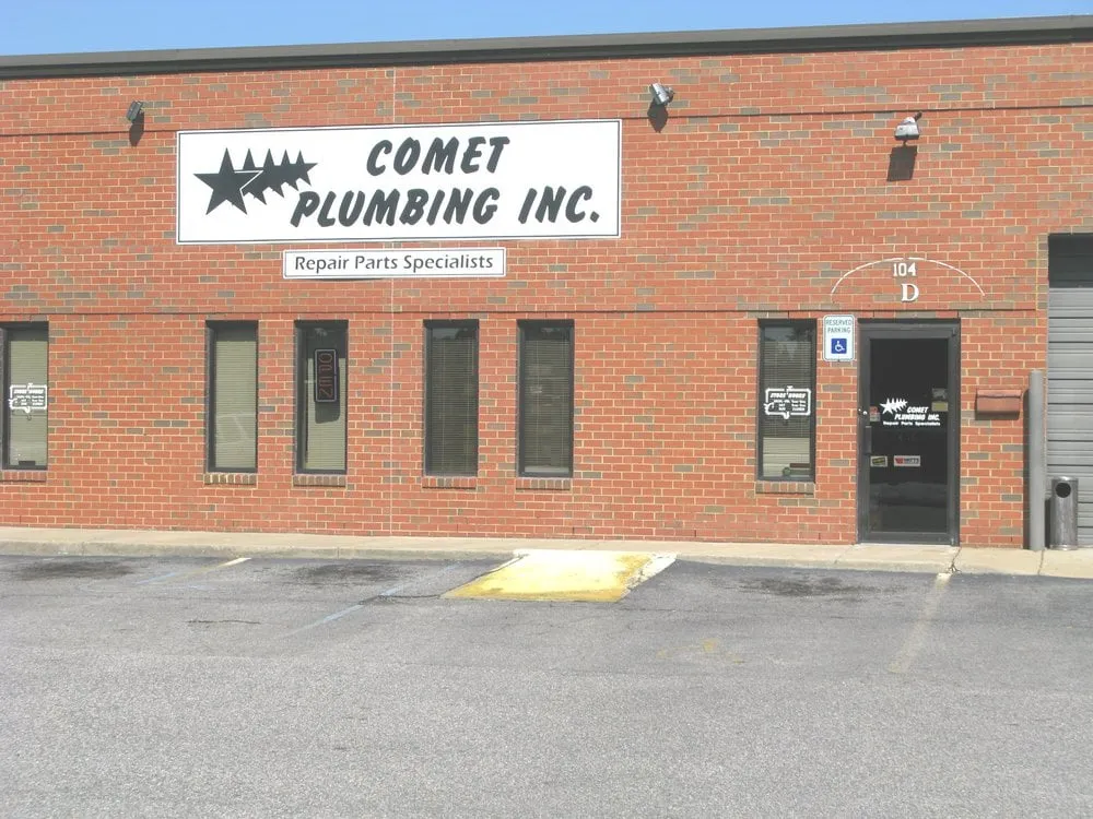 Slide of Comet Plumbing Supply