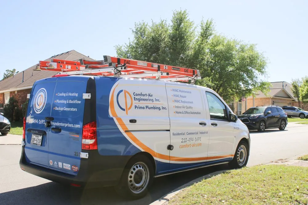 Slide of Comfort-Air Engineering & Primo Plumbing