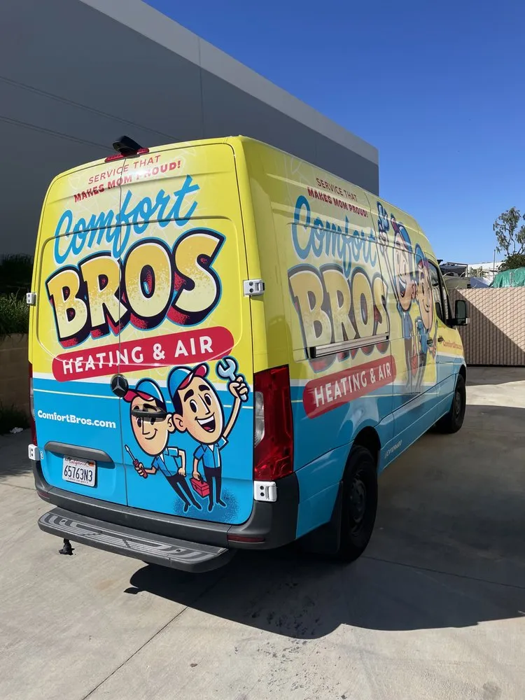 Slide of Comfort Bros Heating, Air & Plumbing.