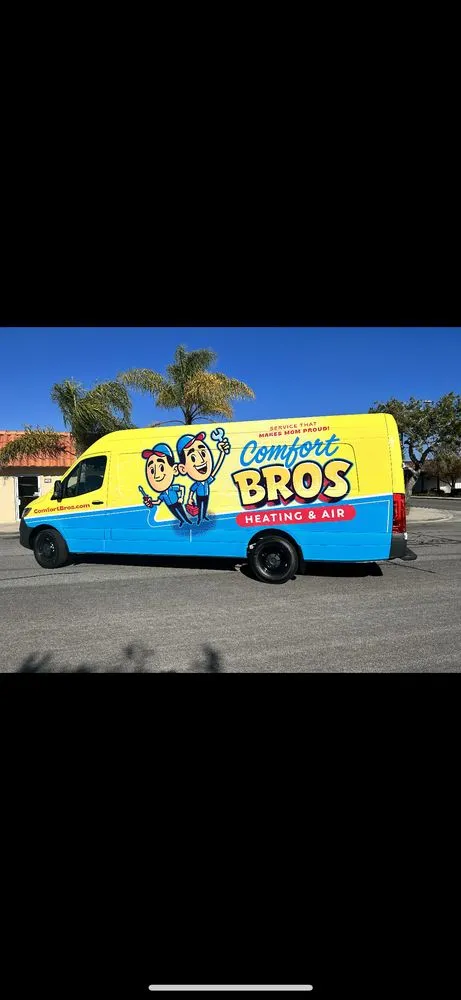 Slide of Comfort Bros Heating, Air & Plumbing.