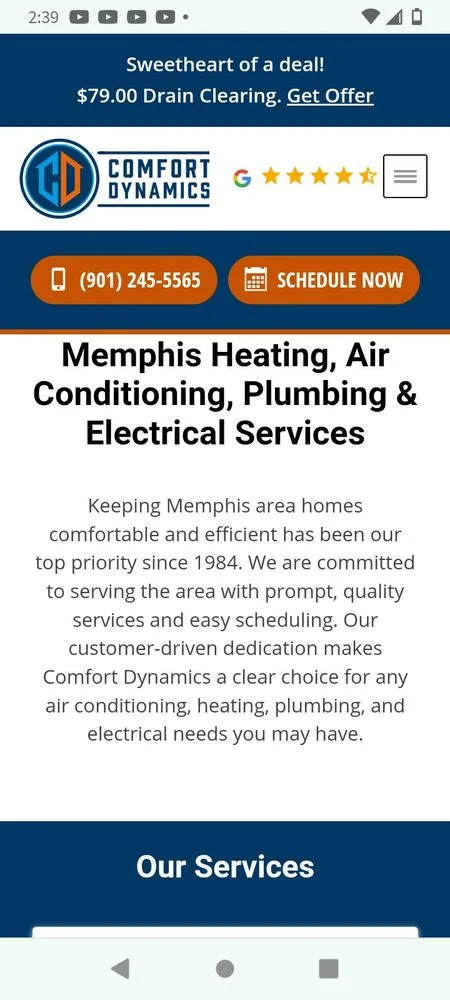 Quality leak detection in Cordova, TN by Comfort Dynamics Cooling, Heating, Plumbing & Electrical