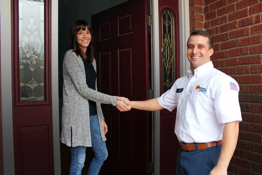 Slide of Comfort First Heating and Cooling