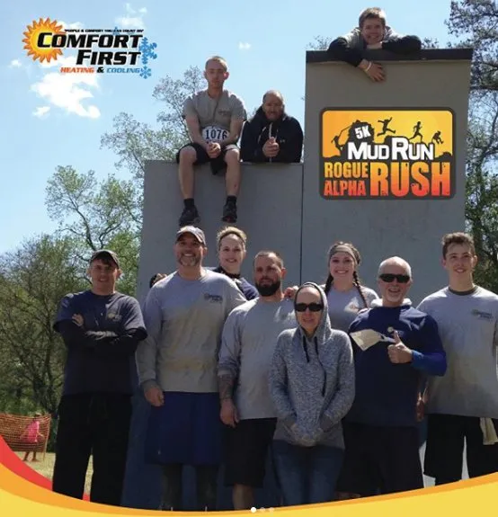 Slide of Comfort First Heating and Cooling