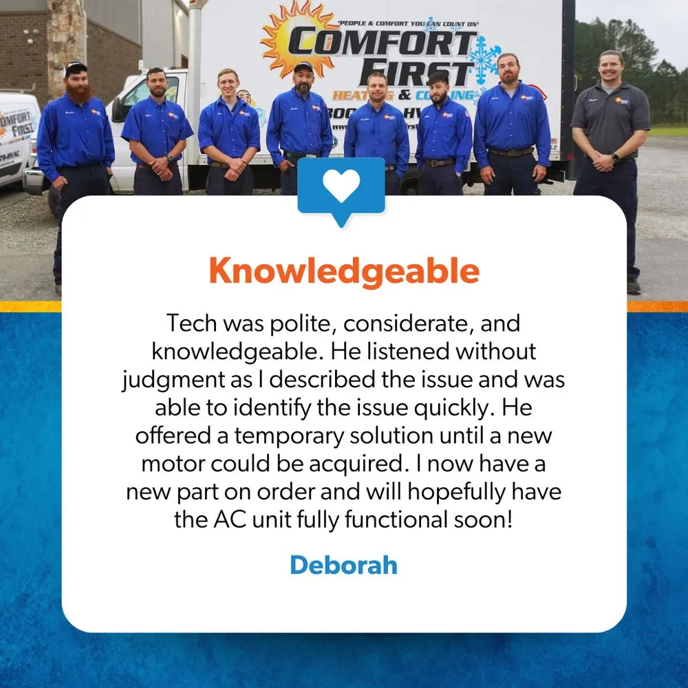 Expert leak detection in Matthews, NC by Comfort First Heating and Cooling