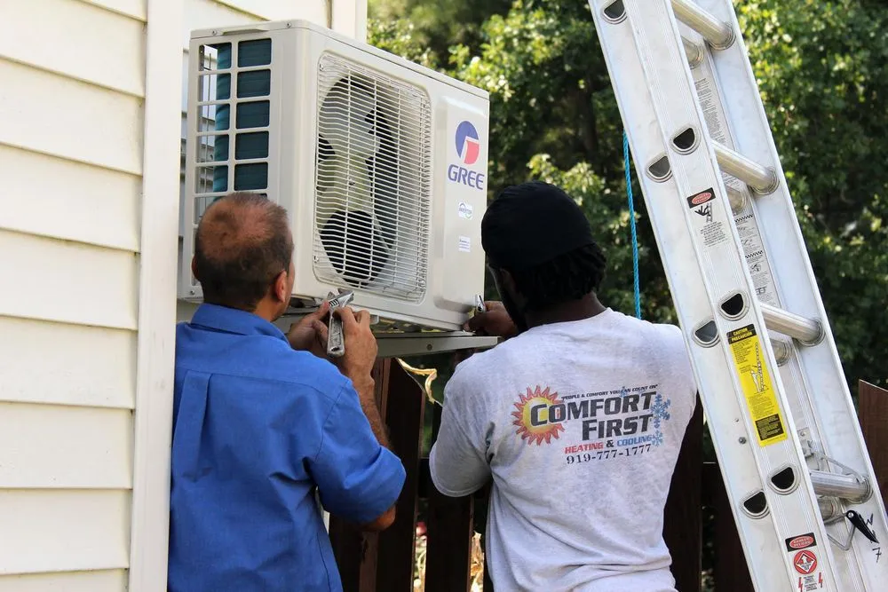 Slide of Comfort First Heating and Cooling