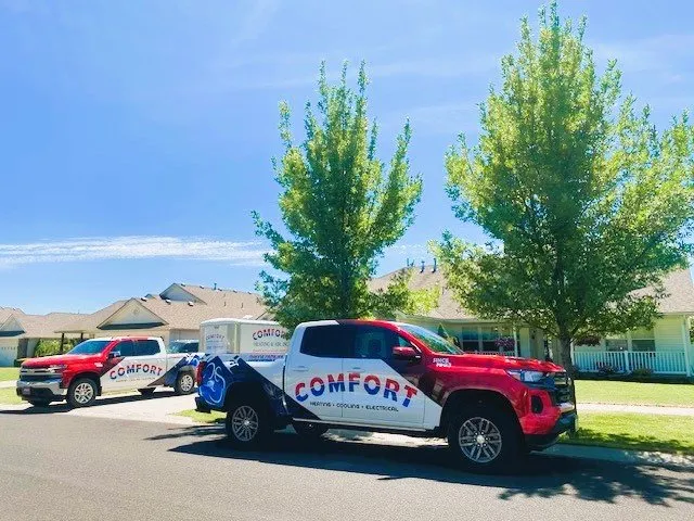 Slide of Comfort Heating Cooling Electrical & Plumbing