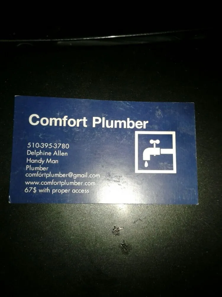 Slide of Comfort Plumber