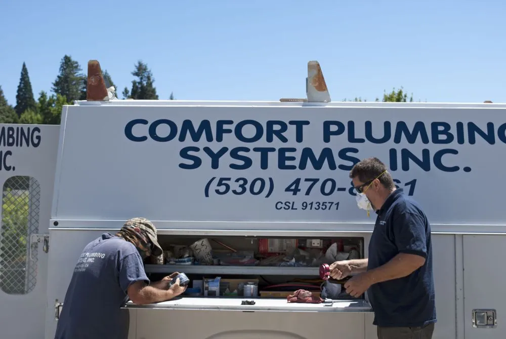Slide of Comfort Plumbing Systems