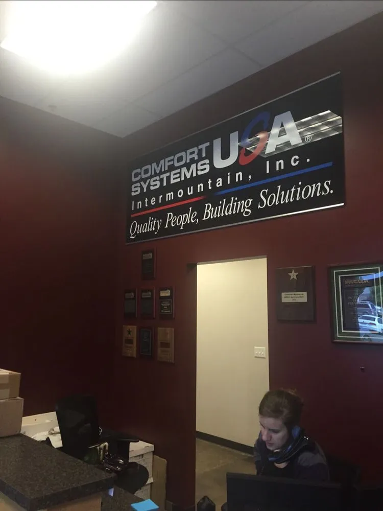 Slide of Comfort Systems USA Intermountain