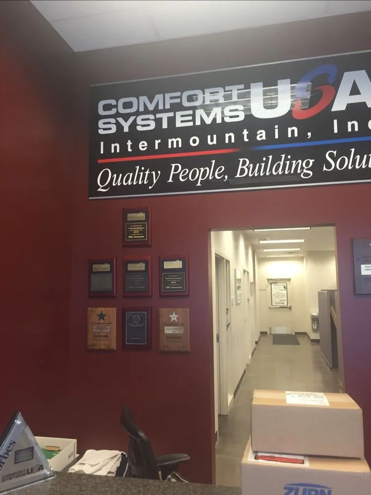 Slide of Comfort Systems USA Intermountain