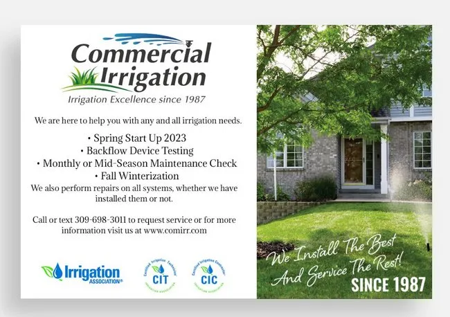 Top-rated emergency plumbing for homes in East Peoria, IL by Commercial Irrigation