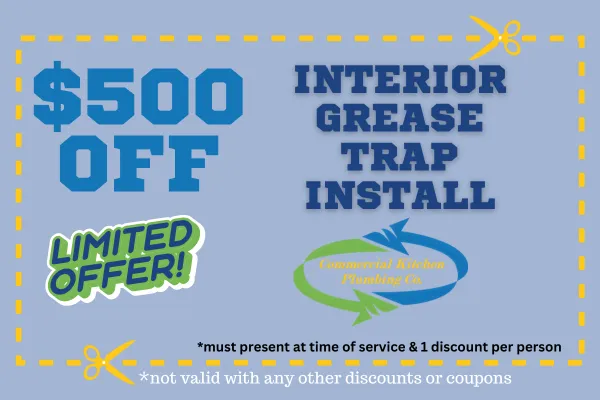 Slide of Commercial Kitchen Plumbing