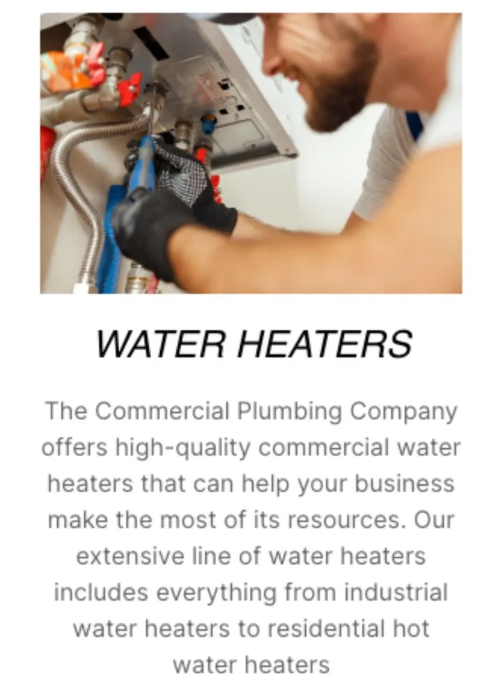 Slide of Commercial Kitchen Plumbing