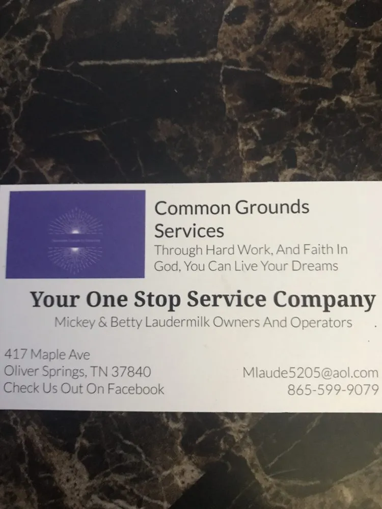 Professional pipe repair for homes in Oliver Springs, TN by Common Grounds Services