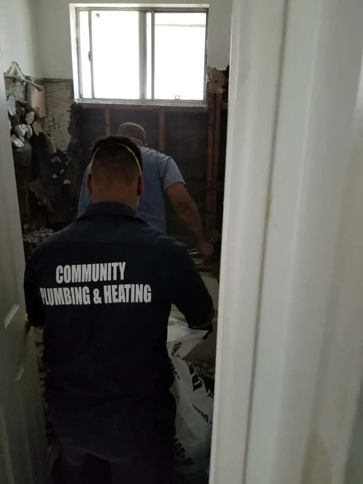 Slide of Community Plumbing