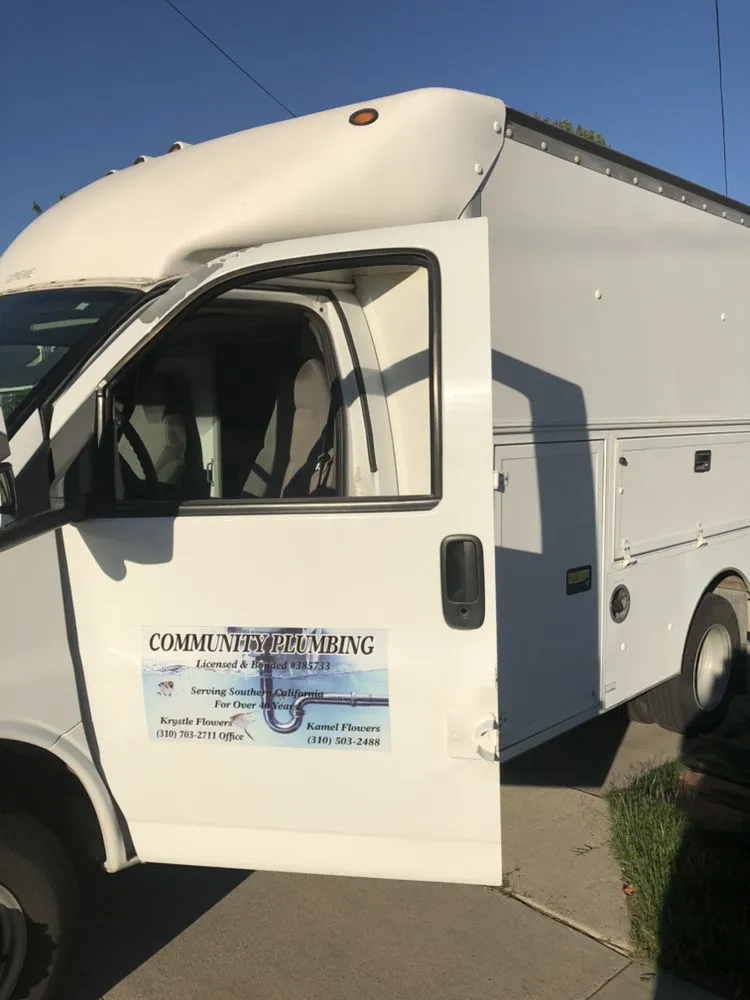 Slide of Community Plumbing