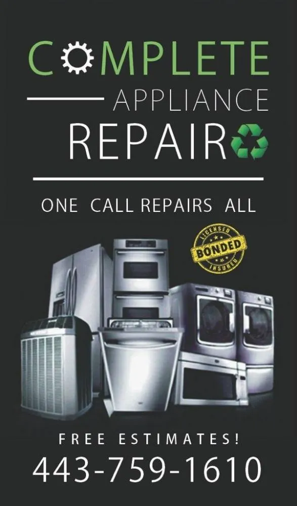 Slide of Complete Appliance Repair
