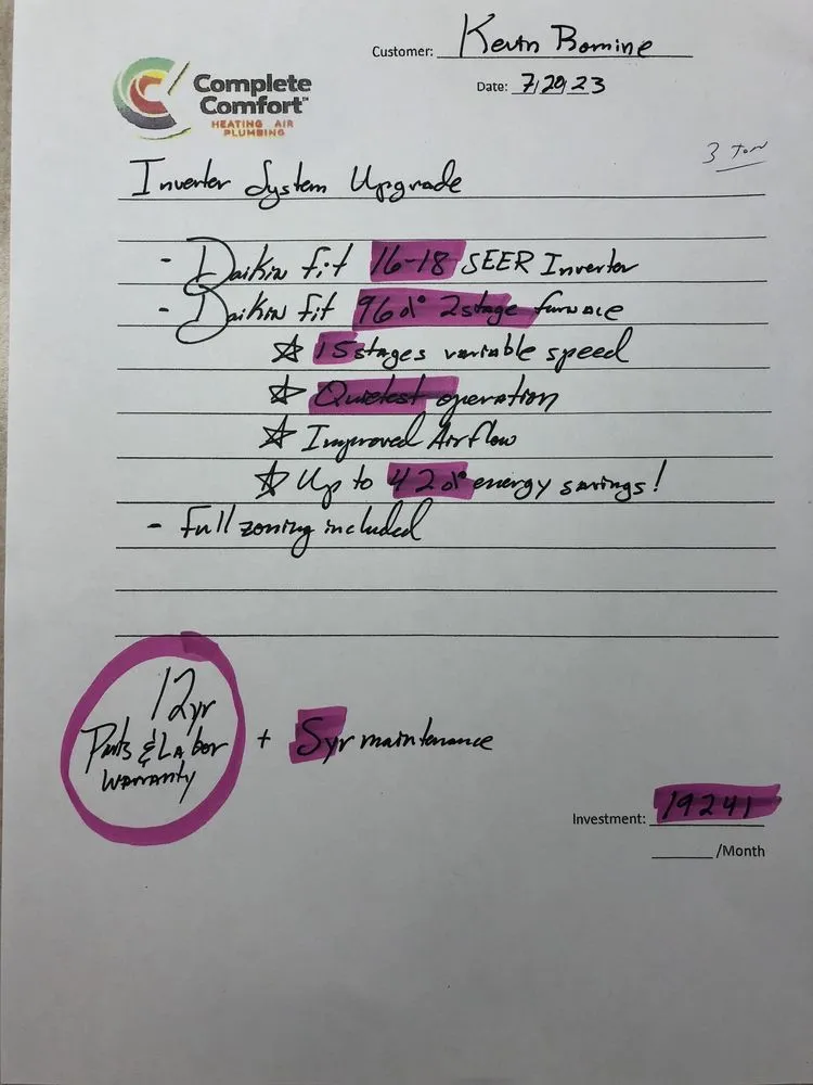 Quality drain cleaning service in Greenwood, IN - Complete Comfort Heating, A/C & Plumbing Repair