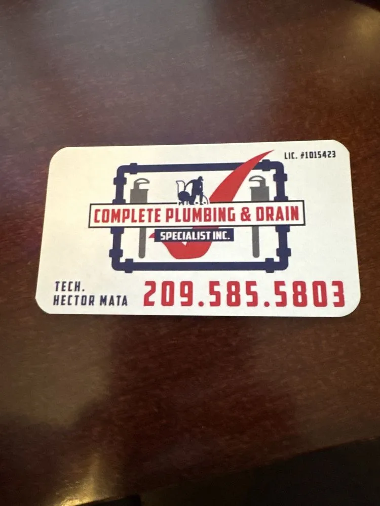 Slide of Complete Plumbing and Drain Specialist