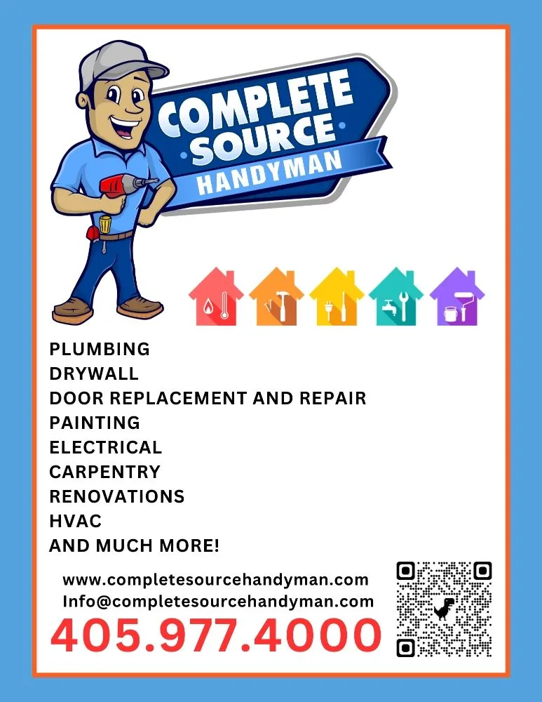 Trusted emergency plumbing experts serving Oklahoma City, OK - Complete Source Handyman
